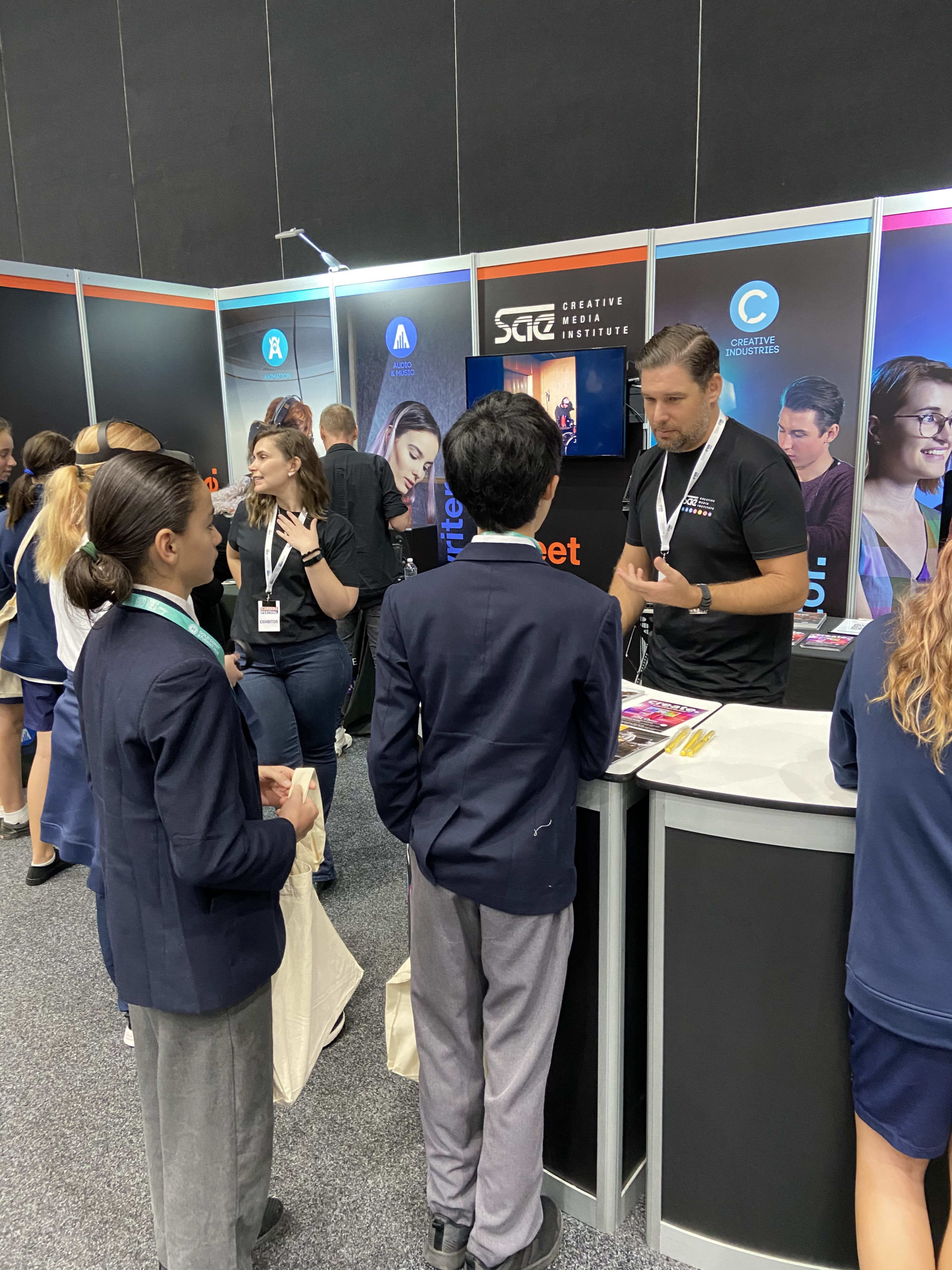 SAE stand at career expo